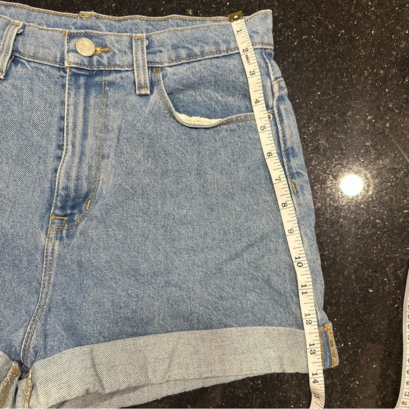 High Rise Jean Shorts - Picture 5 of 7